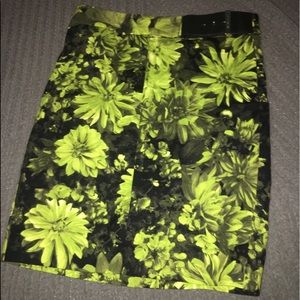 Michael Kors lime green pencil skirt